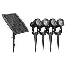 Load image into Gallery viewer, SolaSpot® | Outdoor Dusk to Dawn Solar Spot Lights | Uplight / Downlight | 4-Pack
