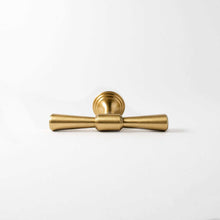 Load image into Gallery viewer, Tuxedo Knob, Solid Brass Cabinet Knob
