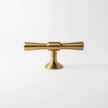 Load image into Gallery viewer, Tuxedo Knob, Solid Brass Cabinet Knob
