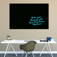 Cargar imagen en el visor de la galería, Blackboard - Removable Dry Erase Vinyl Decal
