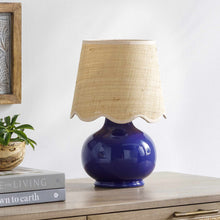 Carregar imagem no visualizador da galeria, Theisseil Navy Blue Table Lamp
