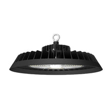 Cargar imagen en el visor de la galería, 200W Tunable LED UFO Light Fixture for Warehouse - 150LM/W, Dimmable, 5000K CCT, Commercial Industrial Lighting
