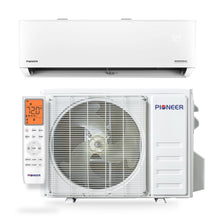 Load image into Gallery viewer, Pioneer® Quantum Ultra™ 12,000 BTU 24 SEER2 230V High-Wall Ductless Energy-Star Mini-Split Air Conditioner Inverter Heat Pump Full Set
