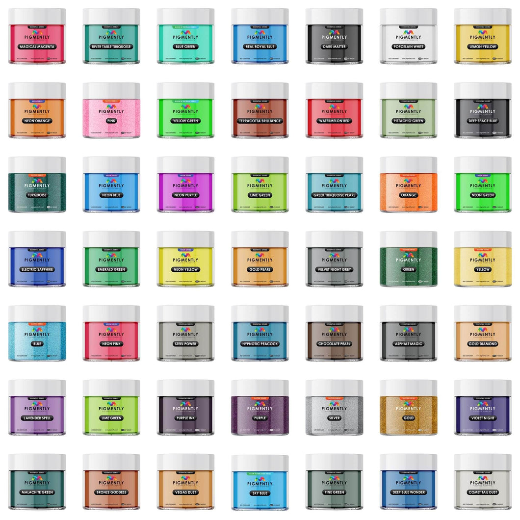 UltraClear Epoxy Epoxy Colors 51 Mega Bundle Epoxy Powder Pigments