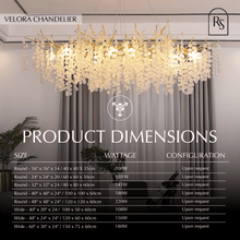 Carregar imagem no visualizador da galeria, Velora Chandelier
