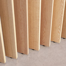 Load image into Gallery viewer, Wood Slat Room Divider
