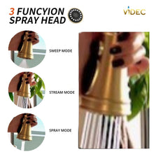 Load image into Gallery viewer, Videcshop Kitchen Faucet Brushed Gold / Stainless Steel / Smart Touch On VIDEC KW-88J  Smart Touch On Kitchen Faucet, 3 Modes Pull Down Sprayer, Smart Touch Sensor Activated, Auto ON/Off, Ceramic Valve, 360-Degree Rotation, 1 or 3 Hole Deck Plate.
