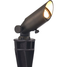 Load image into Gallery viewer, Brass Light Fixtures with Adjustable Shroud for MR8 Bulbs and 72 Inch Wire

