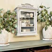 Carregar imagem no visualizador da galeria, Baroque Elegance Wall Mounted Cabinet with Magnetic Door
