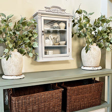 Carregar imagem no visualizador da galeria, Baroque Elegance Wall Mounted Cabinet with Magnetic Door
