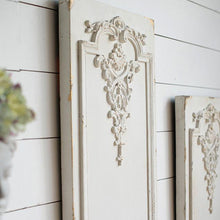 Load image into Gallery viewer, Large Ornate Wooden Wall Panels, Set of 2

