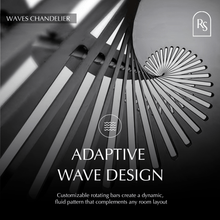 Load image into Gallery viewer, Waves Chandelier
