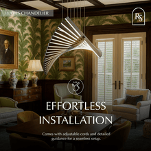 Load image into Gallery viewer, Waves Chandelier
