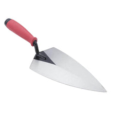 Carregar imagem no visualizador da galeria, Marshalltown 18587 Philadelphia QLT Brick Trowel 10" x 5" Soft Grip Handle
