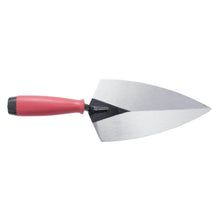 Carregar imagem no visualizador da galeria, Marshalltown 18587 Philadelphia QLT Brick Trowel 10" x 5" Soft Grip Handle
