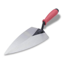 Carregar imagem no visualizador da galeria, Marshalltown 18587 Philadelphia QLT Brick Trowel 10" x 5" Soft Grip Handle
