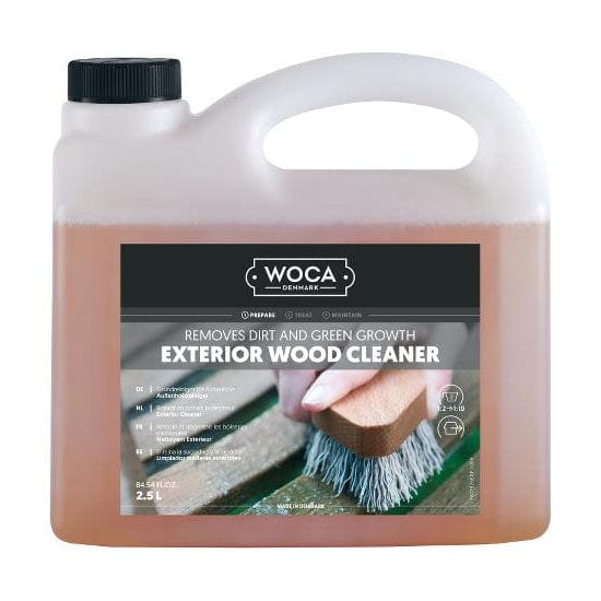 Woca Woodcare Outdoor 2.5L WOCA Exterior Cleaner
