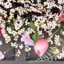 Load image into Gallery viewer, 26 Inch Pink Blossom Wreath
