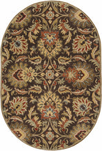 Cargar imagen en el visor de la galería, Chesterton 1028 Hand Tufted Brown Wool Rug
