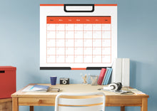 Cargar imagen en el visor de la galería, Calendars: Upside Down Modern One Month Calendar Dry Erase - Removable Adhesive Decal
