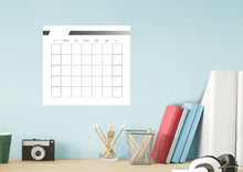 Load image into Gallery viewer, Calendars: Minimal Modern One Month Calendar Dry Erase - Removable Adhesive Decal
