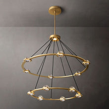 Cargar imagen en el visor de la galería, Zohar 2-Tier Round Chandelier - Open Box (New)
