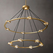 Cargar imagen en el visor de la galería, Zohar 2-Tier Round Chandelier - Open Box (New)
