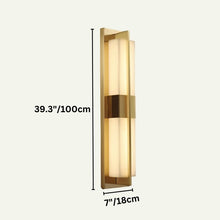 Load image into Gallery viewer, Zundiya Alabaster Wall Lamp
