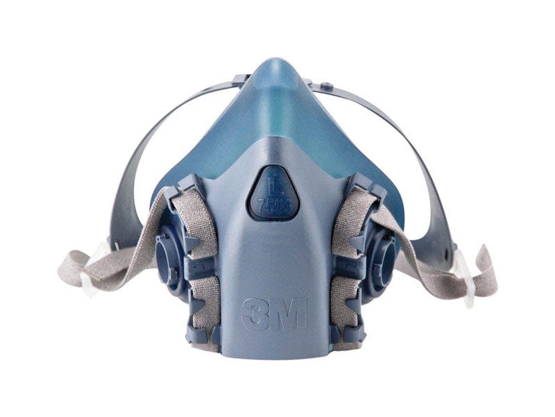 3M Half Face Respirator Blue L 1 pc.