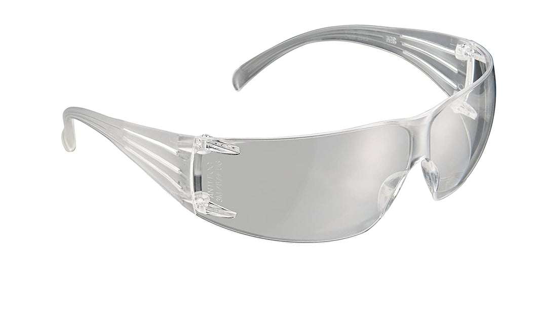 3M SecureFit Anti-Fog Safety Glasses Clear Lens Clear Frame 1 pc.