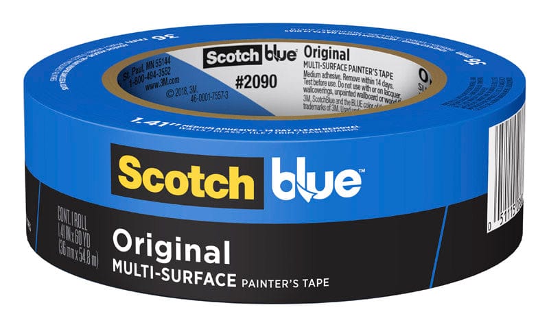 3M ScotchBlue 1.41 in. x 60 yds. Original Multi-Use Painter's Tape