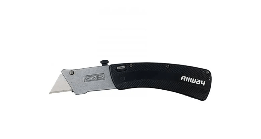 Stanley 6-1/2 in. Folding Utility Knife Black/Gray 1 pk