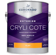 Cryli Cote® 100% Acrylic Exterior Paint - Flat Flat (10)