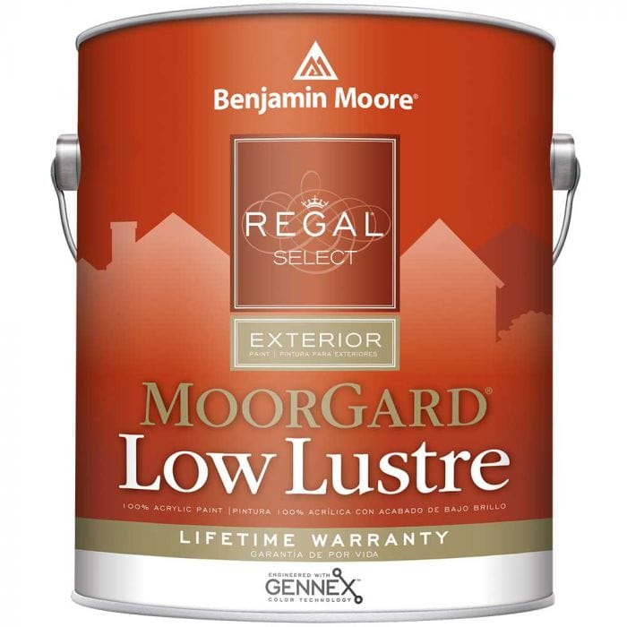 Benjamin Moore Regal Select Exterior Paint  MoorGard Low Lustre Finish (W103)