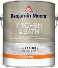 Load image into Gallery viewer, Benjamin Moore  Kitchen and Bath Satin (W322)
