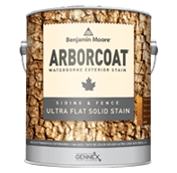 Benjamin Moore Arborcoat Ultra Flat Waterborne Solid Stain Ultra Flat (610)