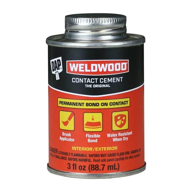 Dap 00107 3Oz Bottle Weldwood Contact Cement