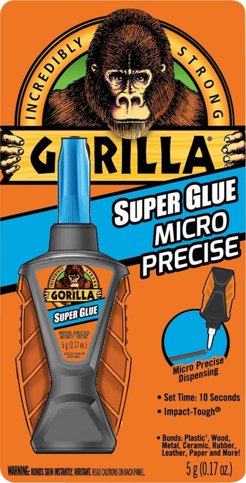 Gorilla Glue 6770002 Super Glue Micro Precise 5g