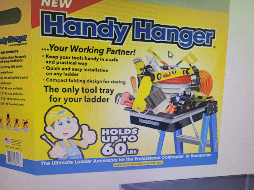 Handy Hanger Tool Tray