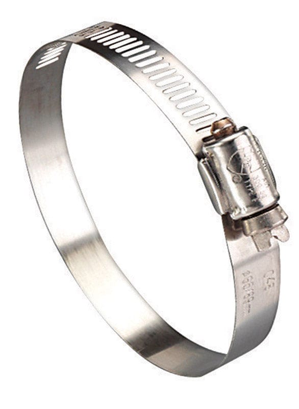 Ideal Hose Clamp Ideal Hy Gear 1-1/4 in to 3-1/4 in. SAE 44 Silver Hose Clamp Stainless Steel Band 020637263555
