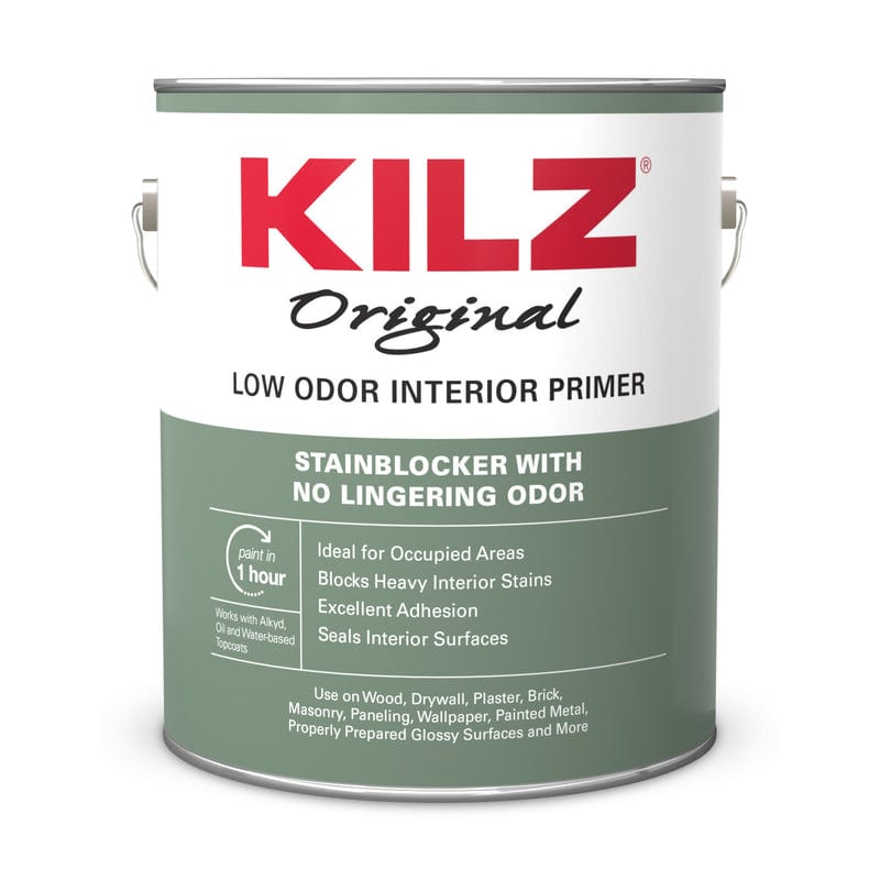 KILZ Original Odorless White Flat Oil-Based Primer and Sealer