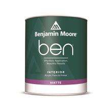 Load image into Gallery viewer, Benjamin Moore - Ben Interior Paint Matte - (N624)

