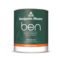 Load image into Gallery viewer, Benjamin Moore - Ben Interior Paint - Satin/Pearl (N628)
