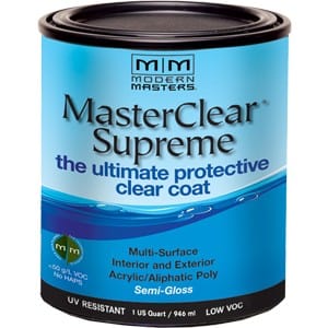 Modern Masters MCS903 Qt Semi Gloss Masterclear Supreme Protective Clear Coat