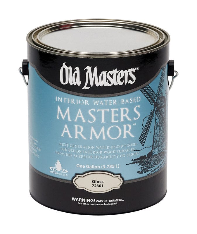 Old Masters Masters Armor Gloss Clear Water-Based Floor Finish 1 gal.