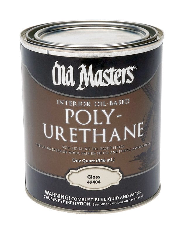 Old Masters Gloss Clear Oil-Based Polyurethane 1 qt.