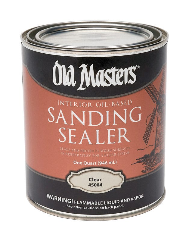 Old Masters Low Satin Clear Oil-Based Wood Finish 1 qt.