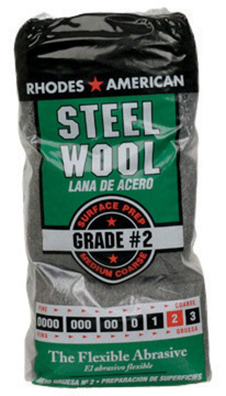Rhodes American 2 Grade Medium/Coarse Steel Wool Pad