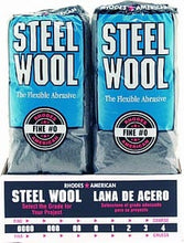 Load image into Gallery viewer, Rhodes American Steel Wool 16 Pad Poly Sleeve
