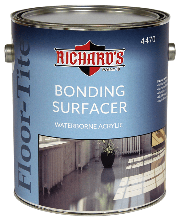 Richard's #4470, Floor-Tite Waterborne Acrylic Bonding Surfacer